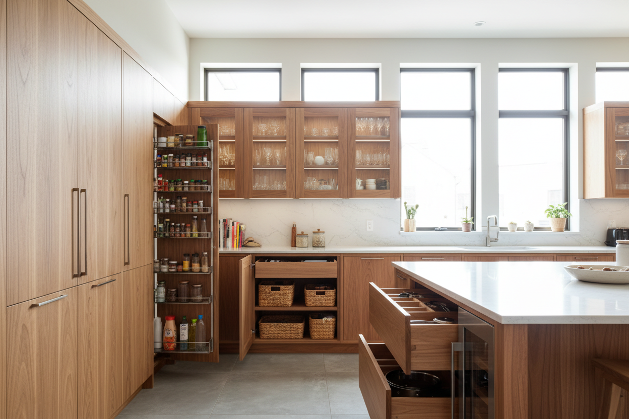 Custom kitchen cabinets