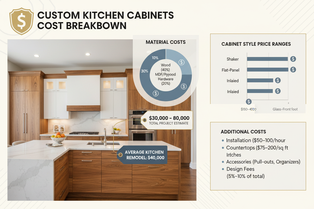custom kitchen cabinets