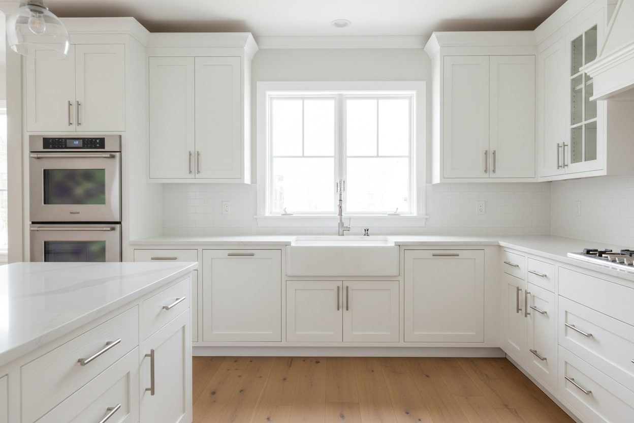 wood kitchen cabinets