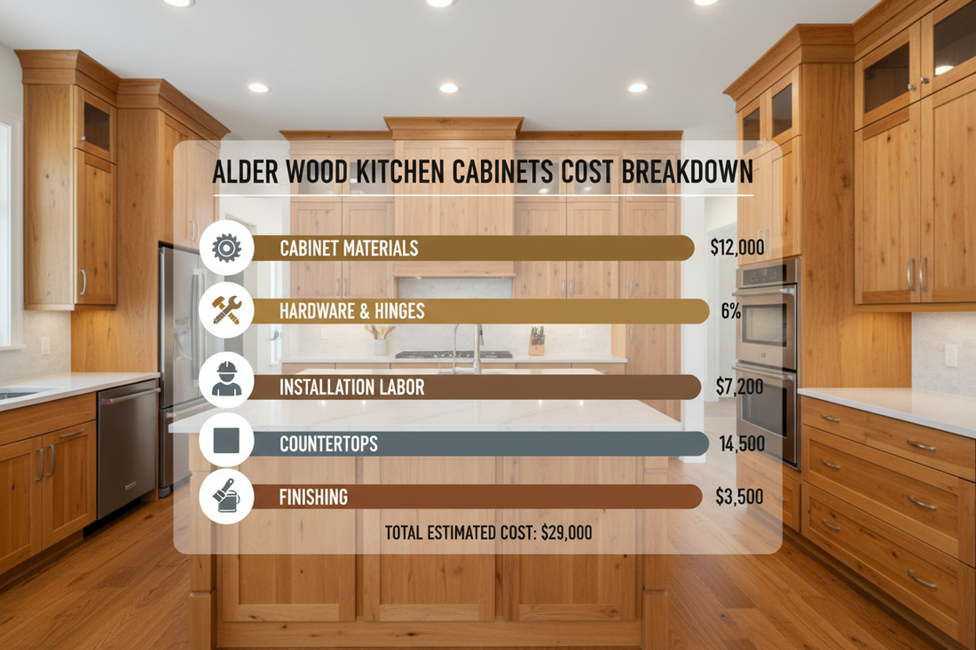 Alder Wood Cabinets Cost Guide