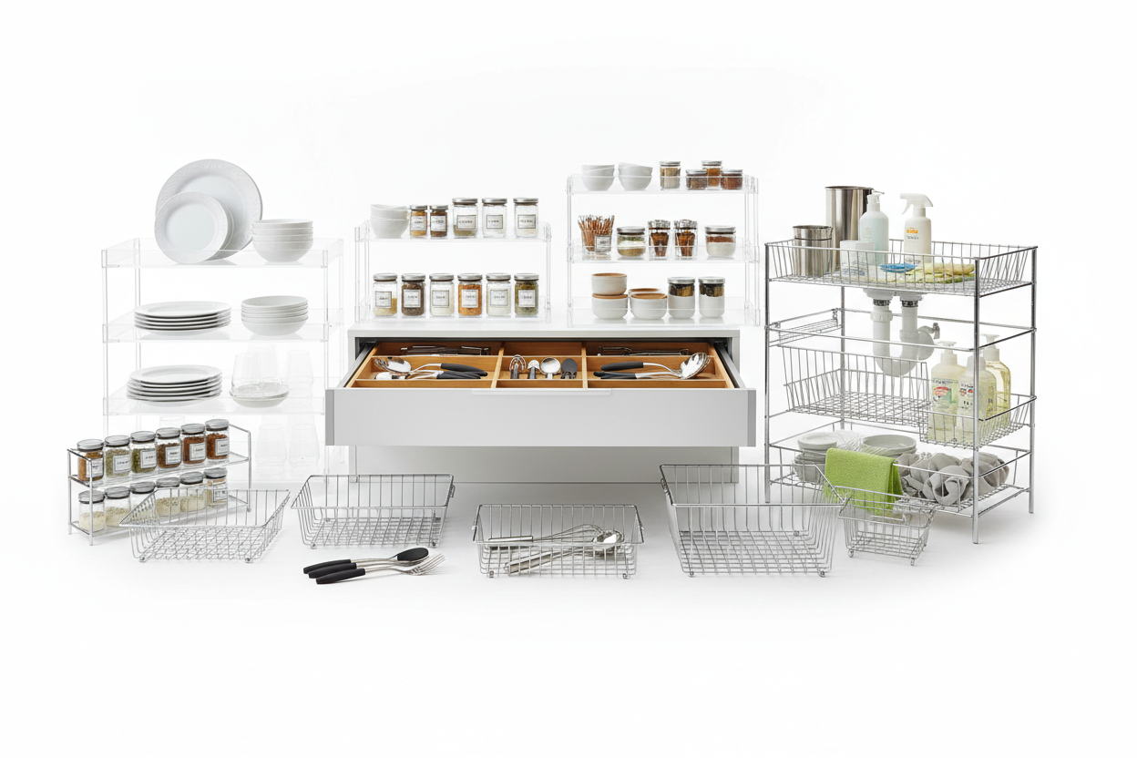 kitchen cabinet organizers