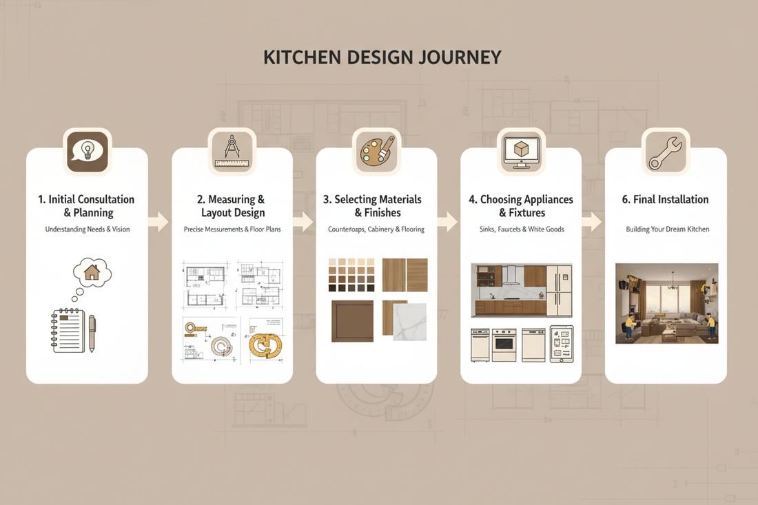 Demystifying the Kitchen Renovation Process: A Step-by-Step Journey with Your Supplier