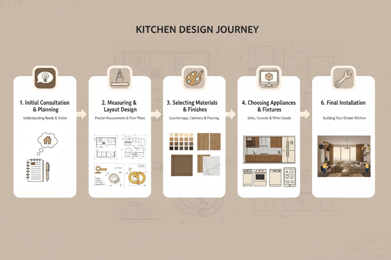Demystifying the Kitchen Renovation Process: A Step-by-Step Journey with Your Supplier