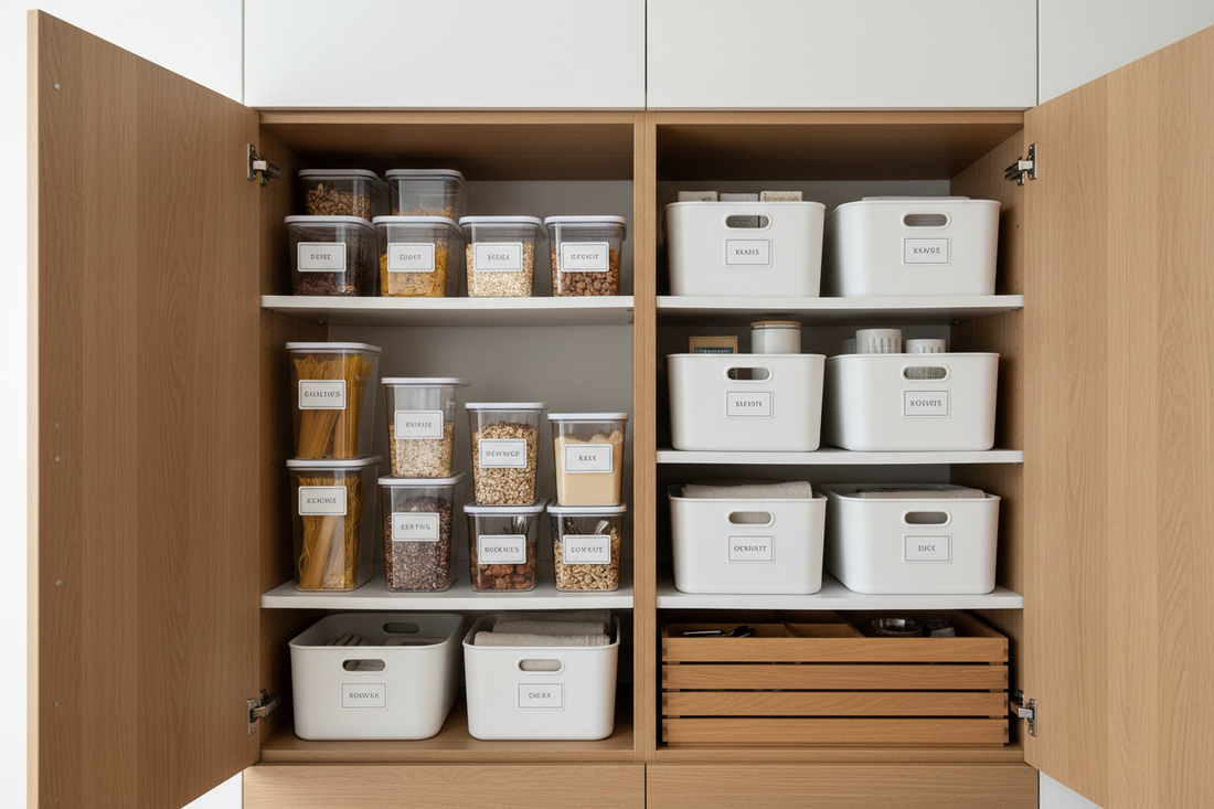 storage for cabinet