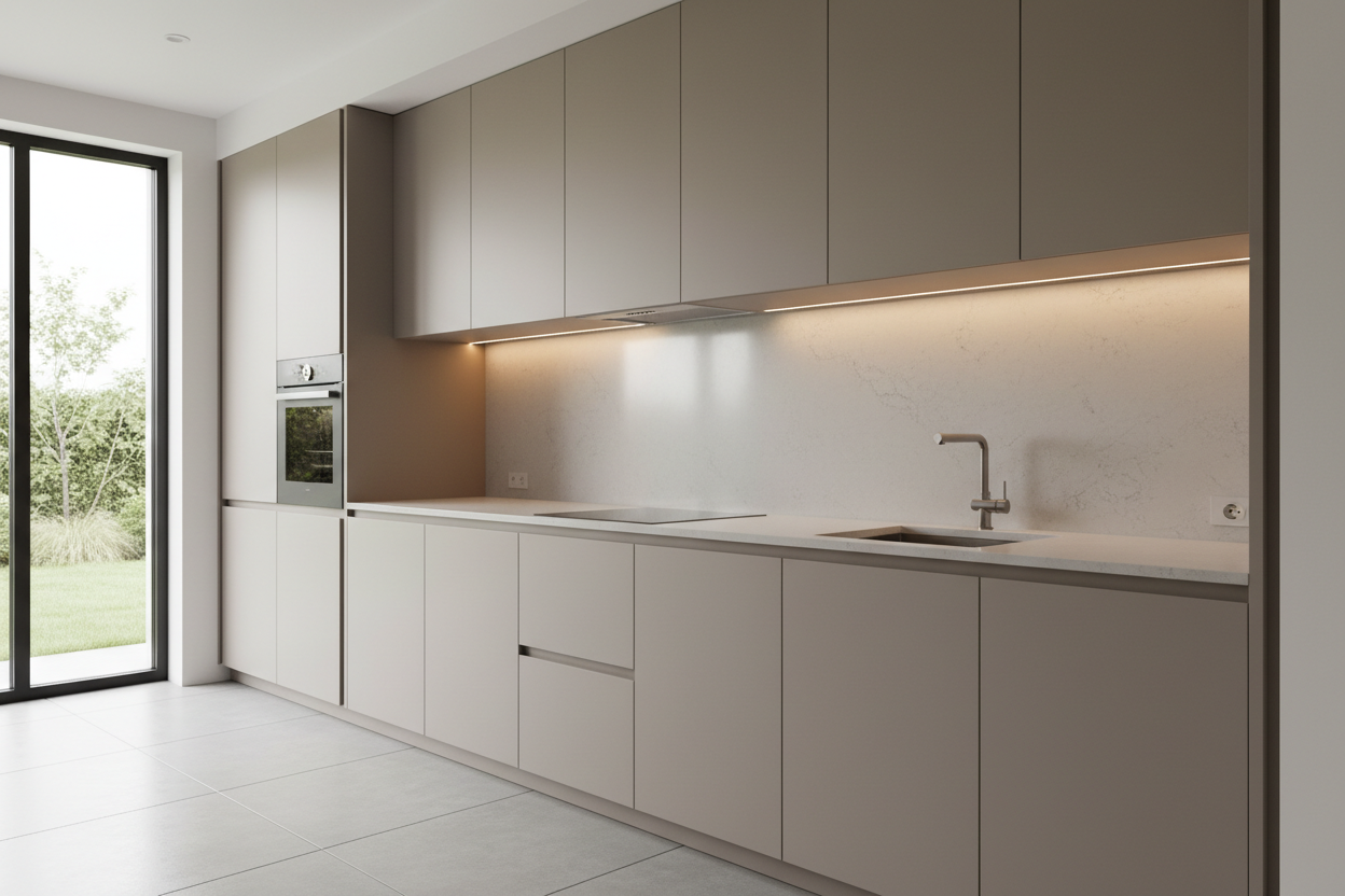 modern kitchen units
