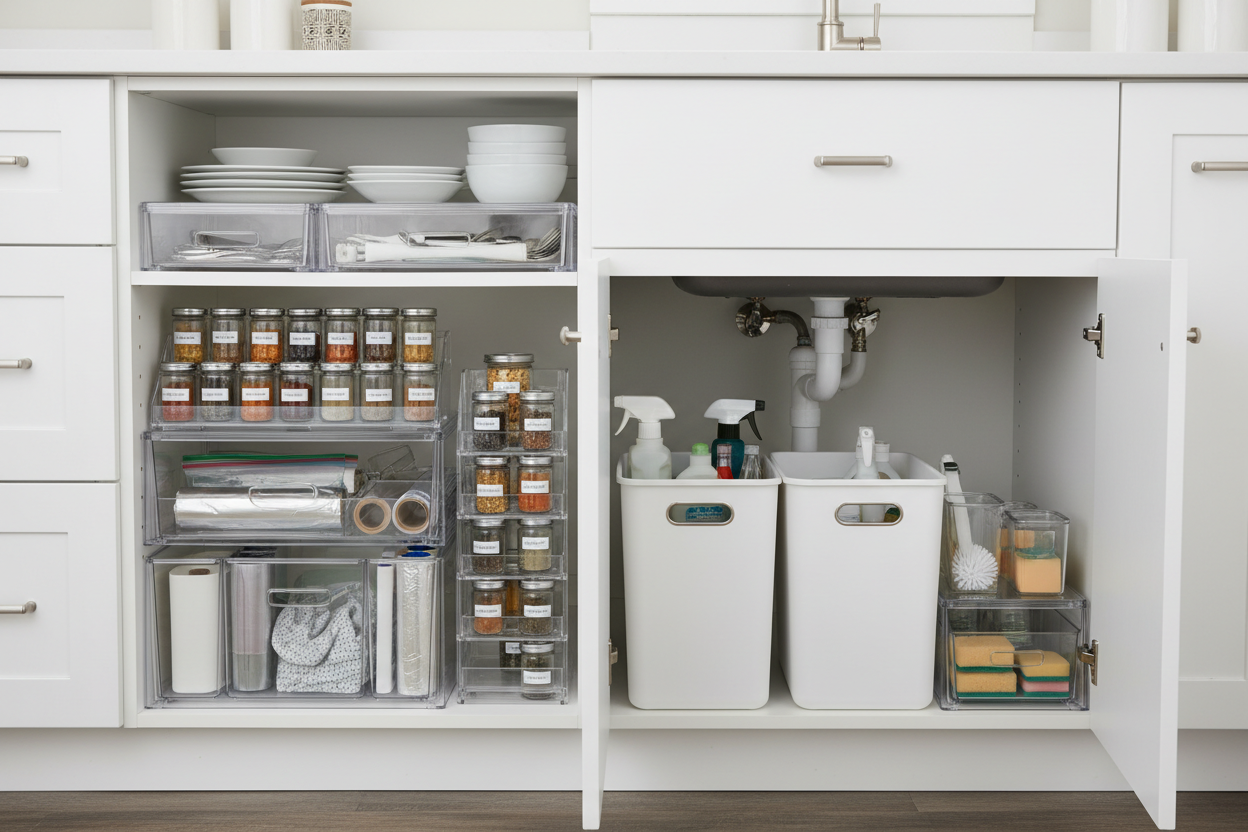 kitchen cabinet organizers