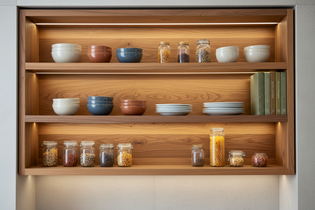 kitchen cabinet shelves